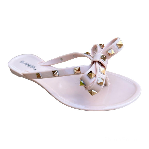 Bow tie jelly sandals online